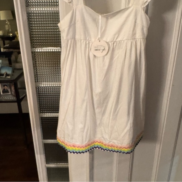 STORIA DRESS / RICK RACK SWIM COVER-UP FLUTTER SLEEVE NWT SZ M - Picture 12 of 12